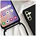 Cover Cordino Per Samsung Galaxy A54 5g Collana / Tracolla 80 Cm Nera - Foto miniatura 3