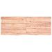 Ripiano Muro Marrone 140x50x (2-4) cm Massello Rovere Trattato - Foto miniatura 5
