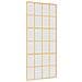 Porta Scorrevole Dorata 90x205 Vetro Smerigliato Esg Alluminio - Foto miniatura 2