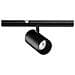Illuminazione A Binario Contemporaneo Stick Alluminio Nero Led 3w 3000k Ip20 - Foto miniatura 1