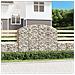 Cesto Gabbione Ad Arco 200x30x140/160 Cm Ferro Zincato - Foto miniatura 1