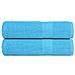 Asciugamani Bagno 2 Pz Turchesi 100x150 Cm 360 G /m 100% Cotone - Foto miniatura 1
