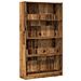 Libreria Legno Antico 80x24x143 Cm In Legno Multistrato - Foto miniatura 2