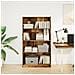Libreria Legno Antico 80x24x143 Cm In Legno Multistrato - Foto miniatura 3