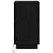 Comodino con LED rovere nero 39x34.5x65 cm in legno ingegnerizzato - Foto miniatura 6