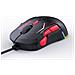 Mouse Da Gioco Cablato Rgb A 10 Pulsanti Con Dpi 12800 E Illuminazione Dinamica Black+red - Foto miniatura 1