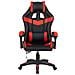 Sedia Gaming Da Scrivania Rosso E Nera Con Led Rgb Altezza Regolabile 106-116cm - Foto miniatura 6