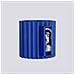 Lampada Da Parete Aura Ultramarine G9 Sl. 1811 - Minimalist Lampada Da Parete Oltremare 10x10x12 Cm - Foto miniatura 8