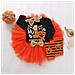 Body Con Gonna Di Halloween Per Bambina Scritta My 1st Halloween - Foto miniatura 2