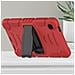 Custodia Per Samsung Galaxy Tab S6 Lite Armored Con Supporto Rosso - Foto miniatura 3