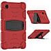 Custodia Per Samsung Galaxy Tab S6 Lite Armored Con Supporto Rosso - Foto miniatura 4