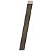 Gambe per tavolo da pranzo a forma di U 2 pz in acciaio naturale 60x(72-73) cm - Foto miniatura 6