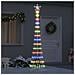 Albero di Natale LED Multicolore 70 x 70 x 250 cm Metallo - Foto miniatura 2