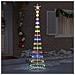 Albero di Natale LED Multicolore 70 x 70 x 250 cm Metallo - Foto miniatura 3