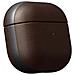 Custodia Per Airpods 4 Modello Modern Leather Antishock, Marrone Scuro - Foto miniatura 2