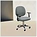 Coprisedia Da Ufficio In Pile Polare Elastico Tinta Unita - Vestibilità Universale, Antipolvere E Rimovibile Lightgrey - Foto miniatura 4