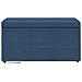 Pouf Blu 81 x 41 x 40 cm Tessuto e Legno Ingegnerizzato - Foto miniatura 4