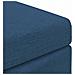 Pouf Blu 81 x 41 x 40 cm Tessuto e Legno Ingegnerizzato - Foto miniatura 6