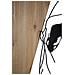 Decorazione In Metallo E Legno Corpi 9-marrone-metallo-50x2x90 Cm - Foto miniatura 3