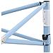 Tenda Party Crema 200 x 200 x 315 cm Tessuto Oxford - Foto miniatura 6