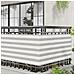 Schermo da balcone Grigio chiaro e bianco 75 x 500 cm - Foto miniatura 3