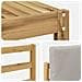 Set divani 10 pcs Bianco e Grigio Chiaro 59 x 59 x 37 cm - Foto miniatura 6