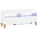 Mobile TV LED Bianco Lucido Legno ingegnerizzato - Foto miniatura 1