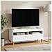 Mobile TV LED Bianco Lucido Legno ingegnerizzato - Foto miniatura 4