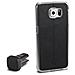 Kit Cover per Smartphone + Mini-Supporto da Auto Universale Colore Nero - Foto miniatura 1