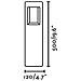 Faro 71199 - Naya Led Lampada Paletti Grigio Scuro - Foto miniatura 8