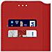 Custodia Samsung Galaxy S10 Portacarte Funzione Supporto Rosso - Foto miniatura 2