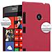 Custodia Compatibile Con Nokia Lumia 520 In Frosty Rosso - Hard Case Coperchio Protettivo In Frosted Look Contro I Graffi E Gli Urti - Foto miniatura 4