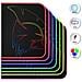 Scuro Arcobaleno Gamer Mousepad - Sistema Di Illuminazione Led Rgb 12 - Mousepad Giocatori Retroilluminazione Resistente Alla Luce-slip Gomma-acqua - Per I Giocatori Pc, Mac E Laptop-300x230x4mm - Foto miniatura 2