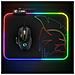 Scuro Arcobaleno Gamer Mousepad - Sistema Di Illuminazione Led Rgb 12 - Mousepad Giocatori Retroilluminazione Resistente Alla Luce-slip Gomma-acqua - Per I Giocatori Pc, Mac E Laptop-300x230x4mm - Foto miniatura 3