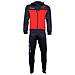 Visa Tuta Rosso Fashion Athletic Cotone Comfort Cappuccio Rosso Xxxl - Foto miniatura 1