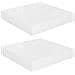 Scaffali a Parete 2 pz Bianco Lucido 23x23,5x3,8 cm in MDF - Foto miniatura 1