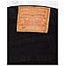 Di Levi Donne 501 Crop Jeans Nero (black Heart 0085) 23w 26l - Foto miniatura 3