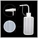 Hyber Cara 3 Pezzi Di Sicurezza Wash 250ml Bottiglia Squeeze Bottiglia Di Plastica Con La Protezione Per Il Laboratorio Pianta Di Irrigazione Tatuaggio Wash Bonus Imbuto Un Silicone - Foto miniatura 2