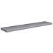 Scaffali A Parete 4 Pz Grigi 120x23,5x3,8 Cm In Mdf - Foto miniatura 4