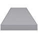 Scaffali A Parete 4 Pz Grigi 120x23,5x3,8 Cm In Mdf - Foto miniatura 6