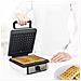 Piastra Per Waffle 1200 W Bianca - Foto miniatura 4