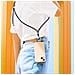 Corda Universale Smartphone Per Cover E Custodia Regolabile 90cm Blu Scuro - Foto miniatura 5