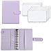Raccoglitore Ad Anelli A6 Con 12 Tasche In Plastica Purple - Foto miniatura 1