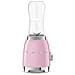 Frullatore 50s Style 8017709313081 Capacità 0.6 Litri Potenza 300 Watt Colore Rosa - Foto miniatura 1