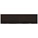 Piano Tavolo Marrone 200x50x (2-4) cm Rovere Massello Trattato - Foto miniatura 6