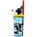 Disney Bicchiere Azzurro Per Bambini In Plastica Mickey Mouse Topolino 360 Ml Con Cannuccia E Figura 3d Del Personaggio - Foto miniatura 3