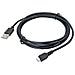 AK-USB-01 cavo USB 1,8 m USB 2.0 Micro-USB B USB A Nero - Foto miniatura 1