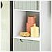 Armadio Colonna Bagno Mobiletto Salvaspazio Scaffale Alto Mobiletto Bagno Con Portabianchiera Verde 31x30x167cm Bzr137-gr - Foto miniatura 3