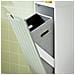 Armadio Colonna Bagno Mobiletto Salvaspazio Scaffale Alto Mobiletto Bagno Con Portabianchiera Verde 31x30x167cm Bzr137-gr - Foto miniatura 5