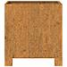 Fioriere Con Gambe 2pz Ruggine 32x30x33 Cm Acciaio Corten - Foto miniatura 3